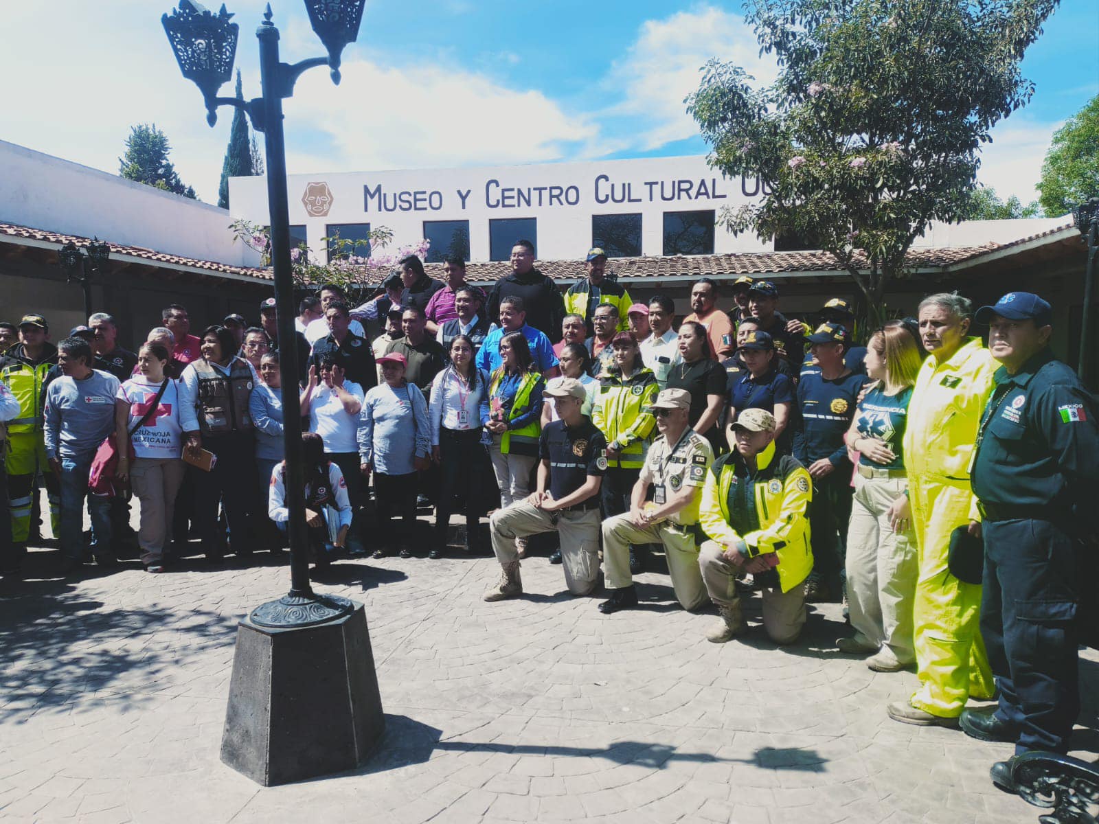 La Brigada de Protección Civil del Ayuntamiento de Temoac acude a reunión Mensual a Ocuituco